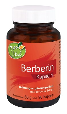 KOPP Vital  Berberin 90 Kapseln 56 g rote Beeren indischer Tradition Essigbeere