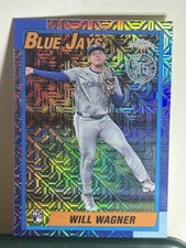 2025 Topps Series 2 - 1990 Topps Chrome Silver Pack Will Wagner #T90C146 (RC)