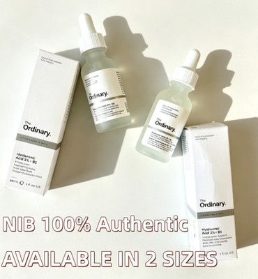 The Ordinary NIB 100% Authentic Hyaluronic Acid 2% + B5 Hydrating Serum,2 sizes