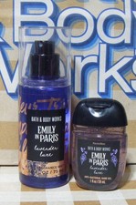 BATH BODY WORKS 2pc Travel Set Emily in Paris - Lavender Luxe 51/1537