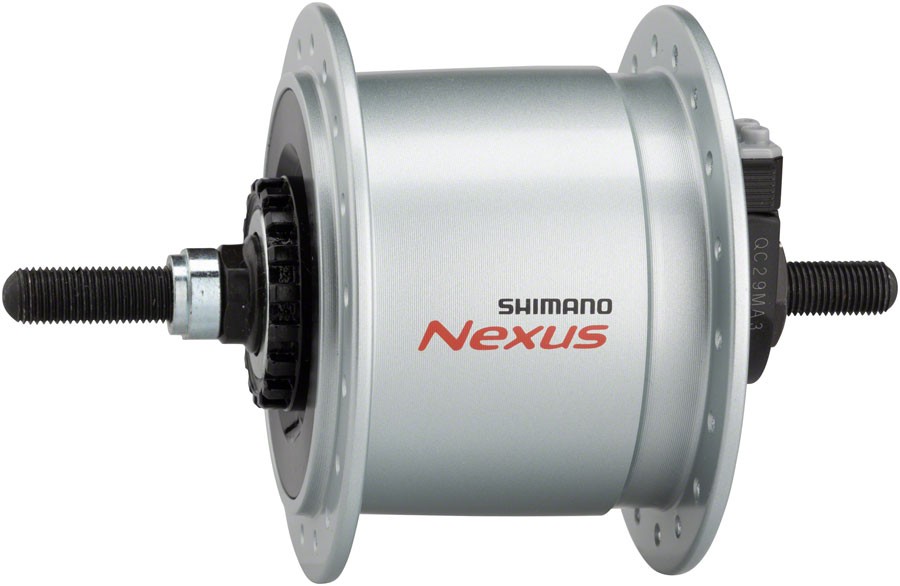 Shimano DH-C60003 Dynamo Front Hub - 9 x 1 x 100mm Roller Brake Silver 36h 12590₽