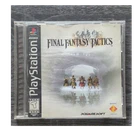 Square Soft Final Fantasy Tactics PlayStation 1 1998 w/ Manual, Case, Disc