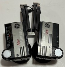 Rare General Electric GE 7-1290C Portable Radio Headphone AM FM Stereo, Works