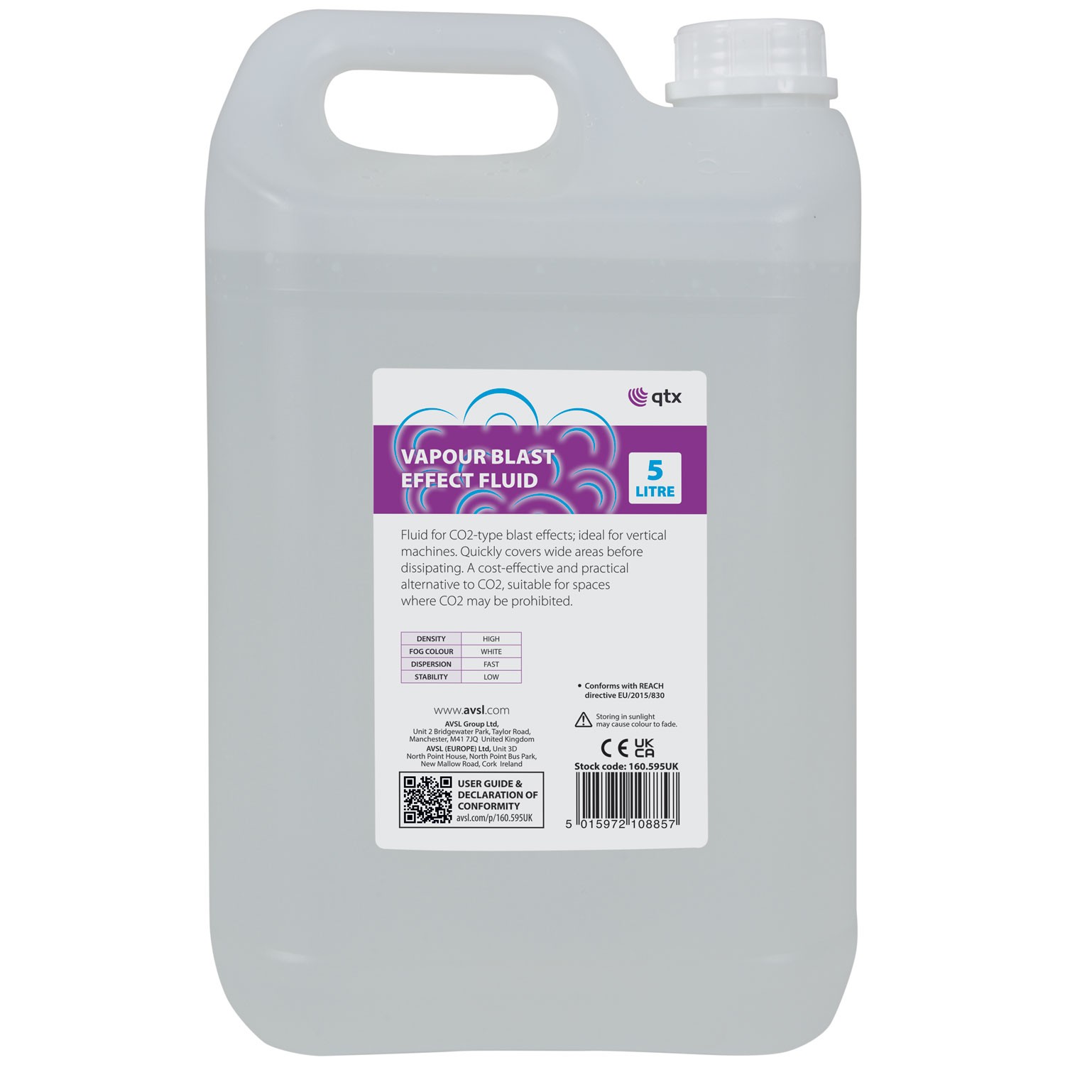 Vapour Blast Effect Fog Smoke Fluid 5L
