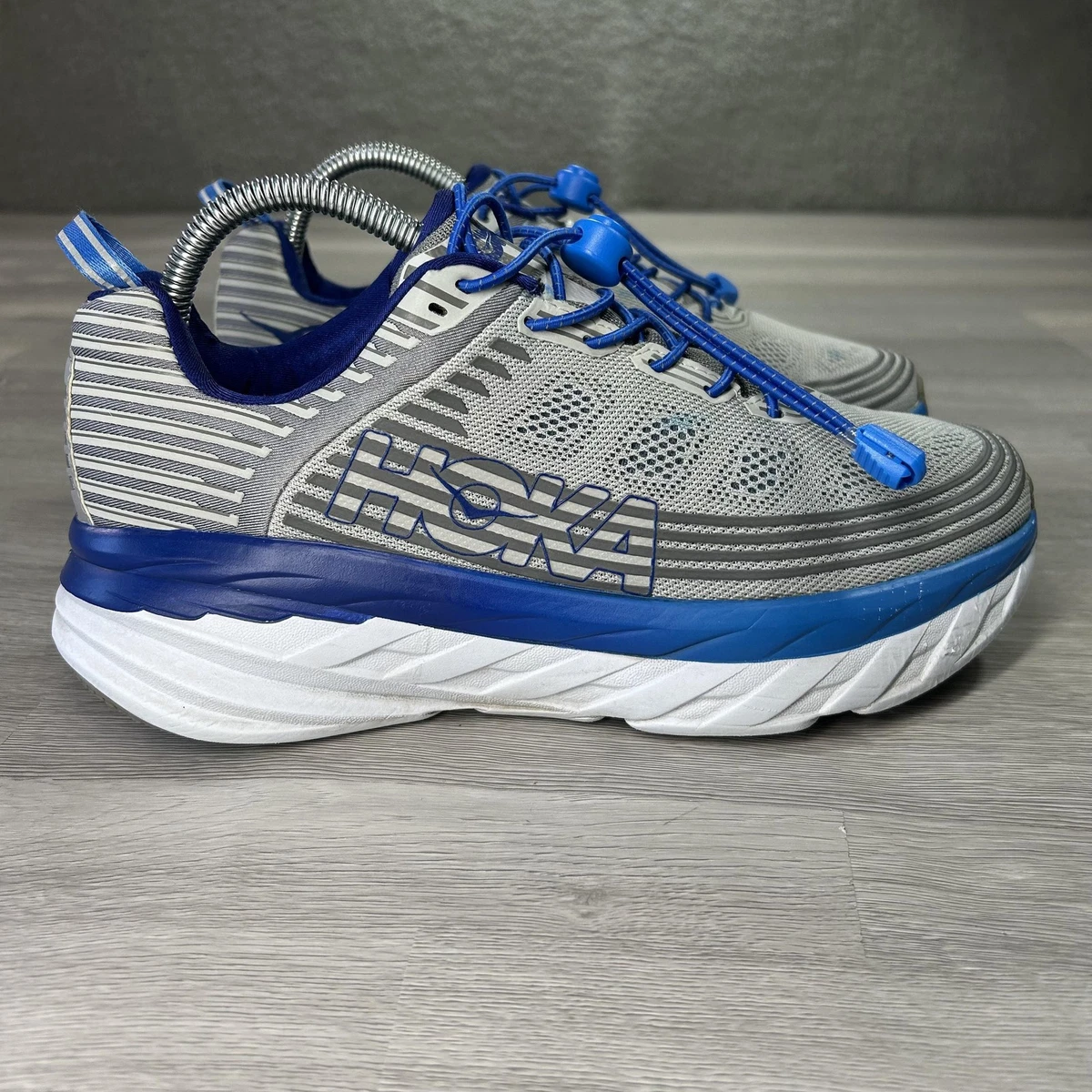 Hoka One One HOKA Bondi 6 Wide Frost Grey Vapor Blue for  display picture 1