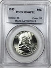 *1955 FRANKLIN HALF DOLLAR* *PCGS MS64 FBL* NR #G4145