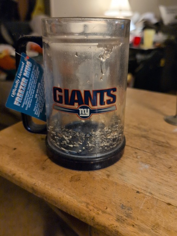 New York Giants Collectible Beer Mug RARE VINTAGE 