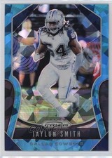 2019 Panini Prizm Blue Ice Prizm 73/99 Jaylon Smith #40 0q3