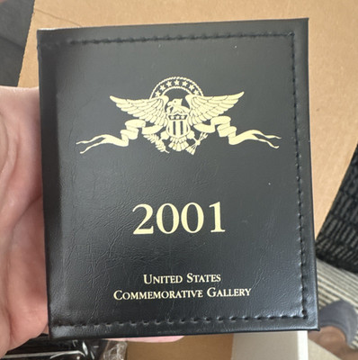 United States Commemorative Gallery 2001 Mini Album Vault Verification AS130