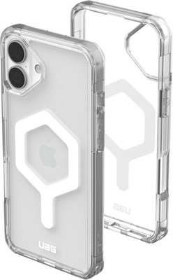 UAG iPhone 16 Plus Hülle Plyo mit MagSafe Anti-Kratzer Stoßfest Eis/Weiß
