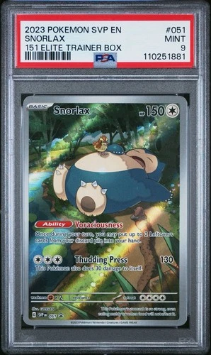 Snorlax 051 Sv: Scarlet & Violet Promo Cards Holo