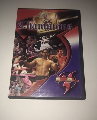 Vintage Champions Super Brawl Mixed Martial Arts DVD 2004 6 Fights Dan Severn!