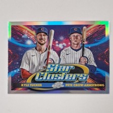 🔥 Topps 2025 Topps Cosmic Chrome Star Clusters #DSC-7 Tucker Crow-Armstrong 🔥