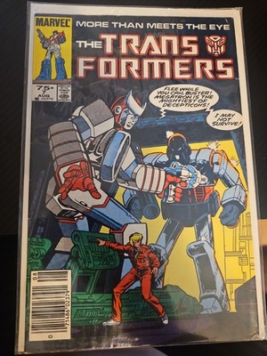 The Transformers #7 Newsstand Variant (Marvel Comics August 1985)