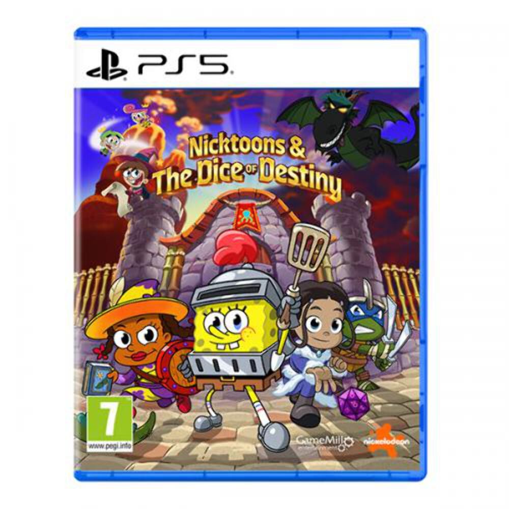 Offerta Nicktoons Dice of Destiny PS5 Videogioco Spongebob Nuovo
