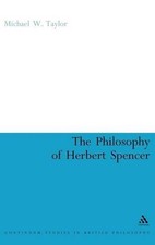 The Philosophy of Herbert Spencer by Michael Taylor (English) Hardcover Book