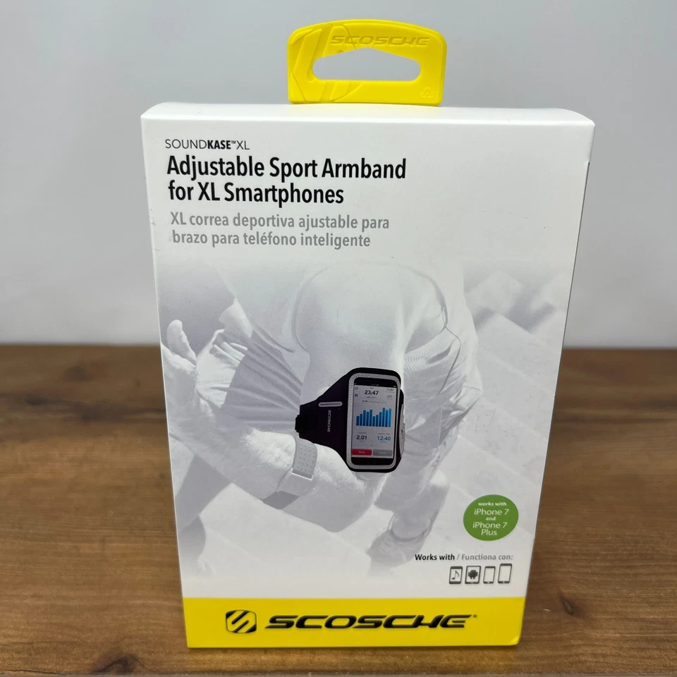 SCOSCHE SoundKaseXL Ultra-Light Sport Armband XL Cell Phone Case Running Gym - Image 4 of 4