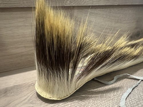 PORCUPINE HAIR ROACH NATIVE AMERICAN HEADDRESS - Vintage traditional