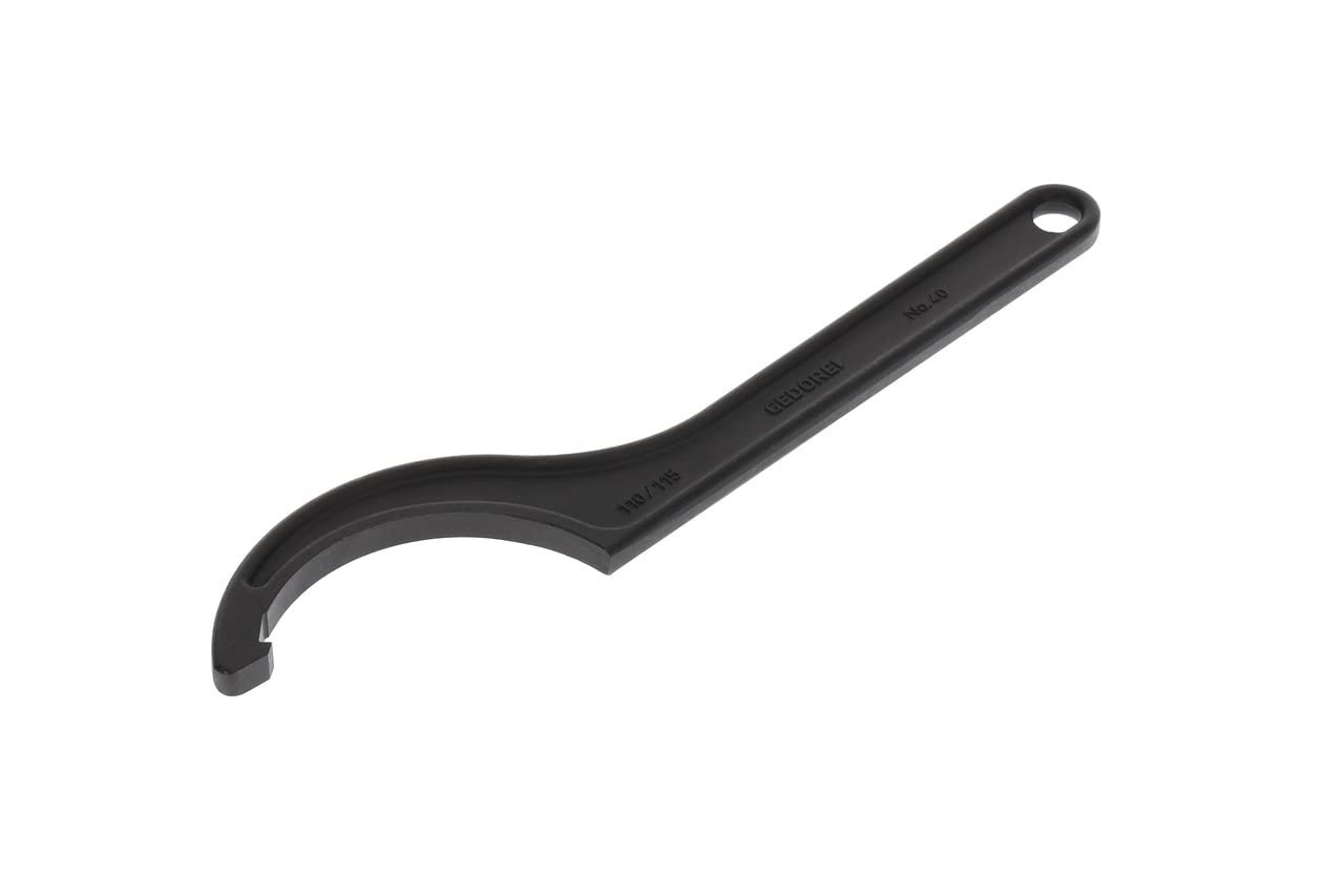 Gedore 40 Chiave a Settore Nasello Quadro | Acciaio Professional DIN 1810