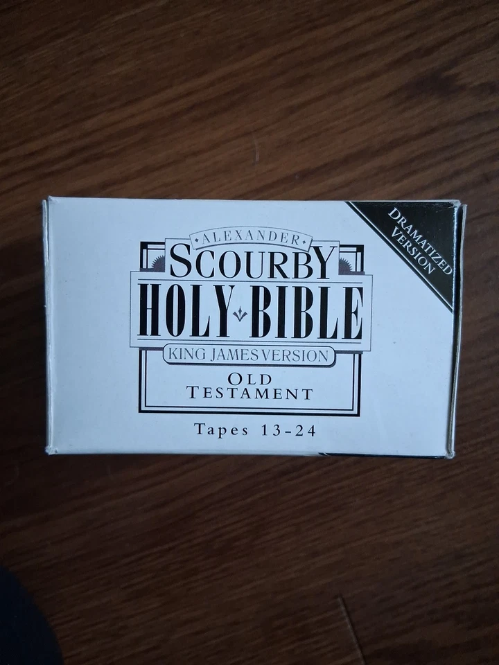 Scourby Holy Bible Old Testament Audio Book 11 Cassettes in Box King James   ₩b - Image 3 of 4