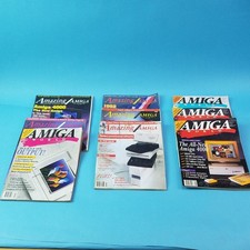 A lot of 9 1992 amazing Amiga  Amiga world Computer Magazines Assorted months