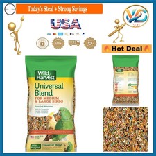 Universal Bird Food for Medium  Large Birds 10lb Fortified Seed  Veggie Blend
