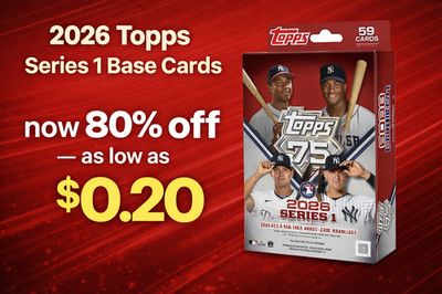 2026 Topps Series 1 S1 MLB Baseball Cards Base You Pick - Complete your set