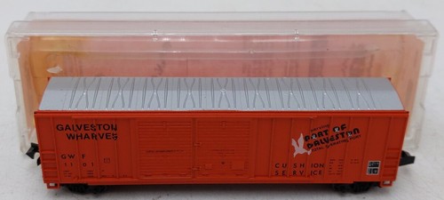 Carro de carga Roundhouse 8346 escala N Galveston Wharves #1101 EX/caja | Zustand: Used