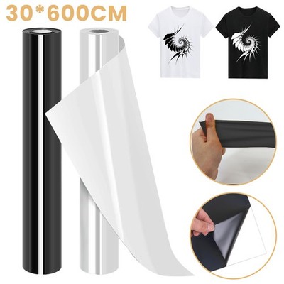 Flexfolie Textilfolie Bügelfolie Premium Film 30x600cm für T-Shirt Plotterfolie