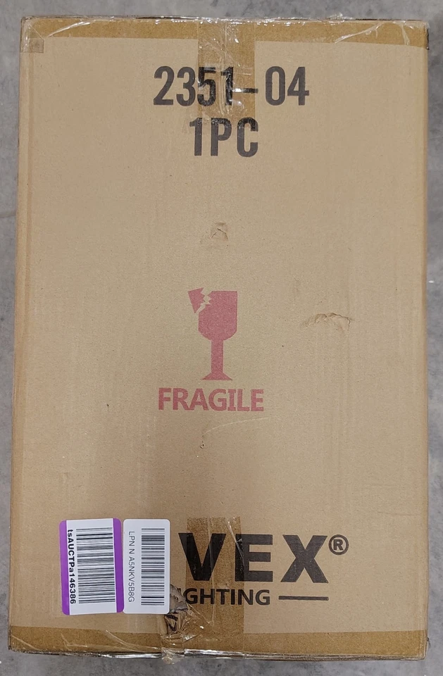 Linterna exterior Livex Lighting 2351-04 Monterey 3 luces con vidrio biselado transparente Foto 4 de 4