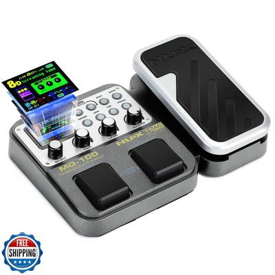 MG-100 Professional Multi Effects Guitar Pedal, Electric Guitar Effects Pedal