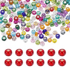 Glass Seed Beads 3mm Round Beads Mixed Colors 2400Pcs