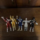 Mighty Morphin Power Rangers- Vintage Lot of 5, 1993 8 Inch Figures