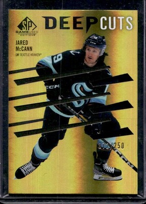Jared McCann 2023-24 SP Game Used Edition Deep Cuts DC-58 /250