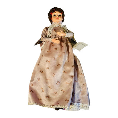 Vintage 1987 Brinn's American Tradition Series Doll Porcelite 16  Dolly Madison