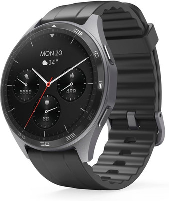 Hama Smartwatch (AMOLED Farbdisplay 1,43 , GPS, Telefonfunktion, IP68 + 3ATM, Wh