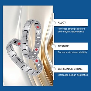 Men's Prostate Care Bracelet Comfortable Body Fashion Wear Trendy Chain and Link