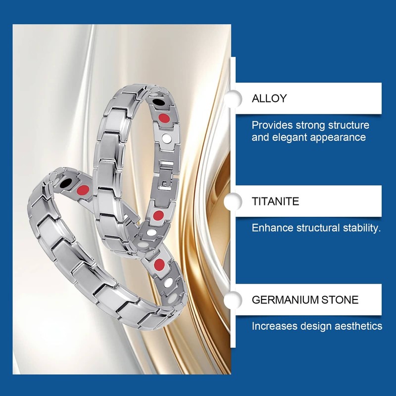 Men's Prostate Care Bracelet Comfortable Body Fashion Wear Trendy Chain and Link