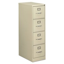 Alera HVF1552PY Economy Vertical File, 4 Letter-size File Drawers, Putty, 15" X