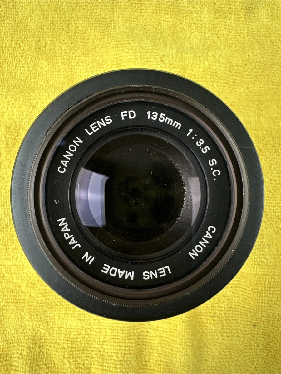 Canon FD f/3.5 Camera Lenses 135mm Focal for sale - eBay