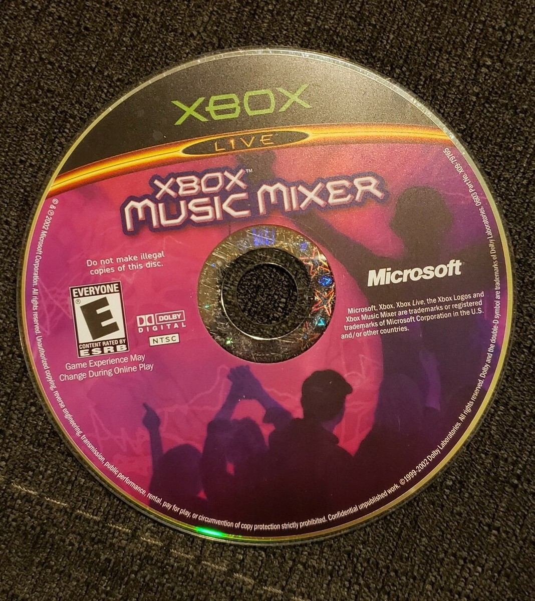 Xbox Music Mixer (Microsoft Xbox, )Disc Only