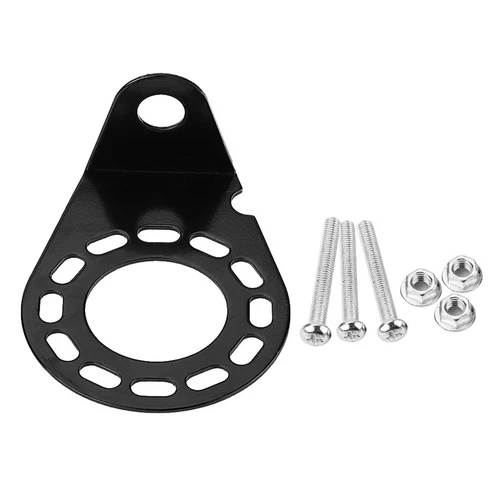 1 Metall Anbauplatte für 7, 13-polige Dose Halterung Anhänger Montageplatte Neu - Picture 2 of 10