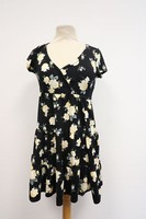 Hollister Damen Kleid Midi Dress Schwarz Gr.Xs Neu