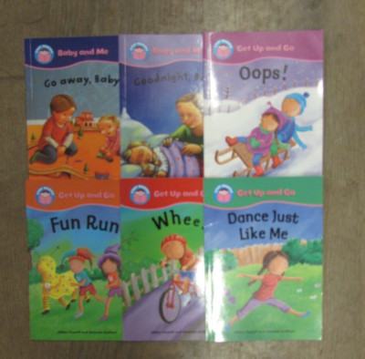 6 START READING GET UP AND GO BOOKS by MIXED  **PAPERBACK