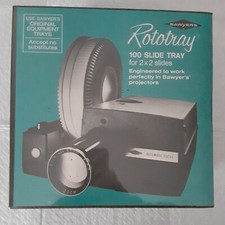 LOT OF 2 SAWYER'S ROTOTRAY 100 SLIDE TRAY FOR 2 X 2 SLIDES BRAND NEW ORIGINAL...