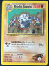 Pokémon TCG 1999-2000 Brock's Graveler 40/132 Gym Heroes WotC Lightly Played LP+