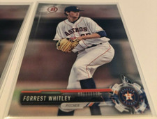 2017 Bowman Draft Baseball Forrest Whitley Houston Astros base card #BD58