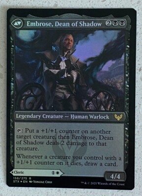 MTG Strixhaven Foil Shaile, Dean of Radiance / Embrose, Dean of