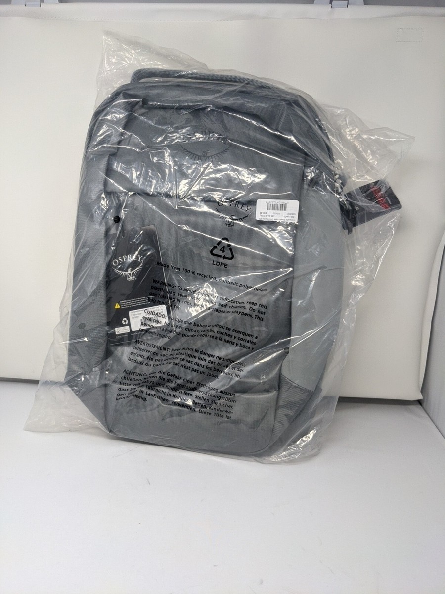 Osprey Transporter Panel Loader Casual Gray Backpack 25L fits Laptop 16  inch NWT