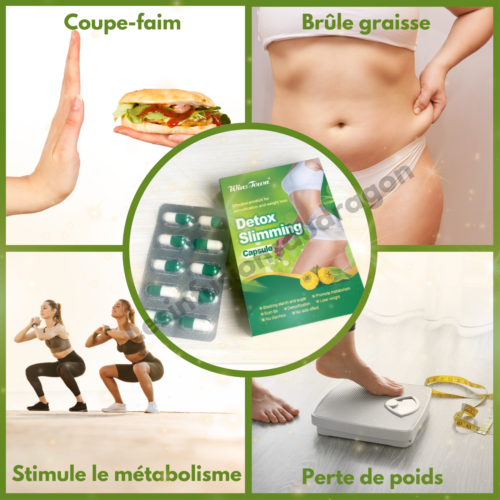 Detox Slimming capsule, appetite suppressant, weight loss, slimming EXPRESS 5 d - Picture 6 of 9